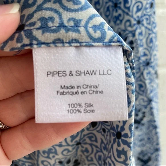 Veronica Beard Crimson Boho Blouse - Picture 7 of 7